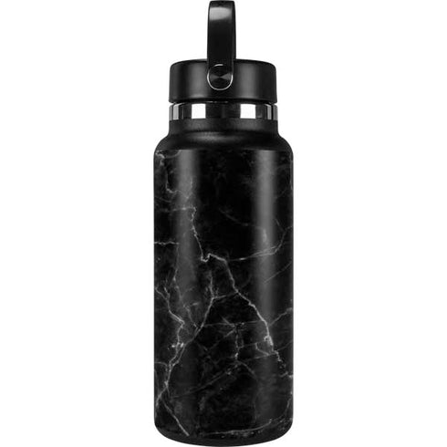 Black Marble Hydro Flask 32oz Wide Mouth Skin